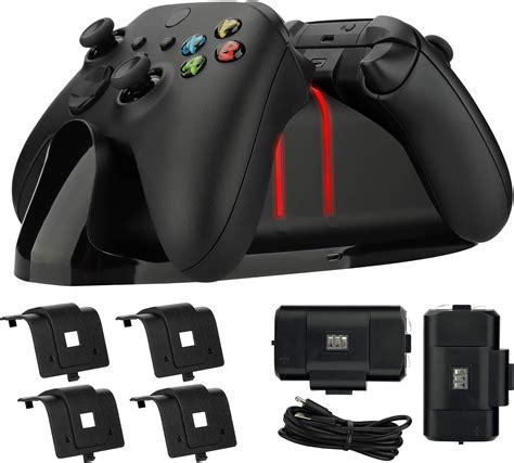 Amazon.com: Controller Charger for Xbox Series X S - Dual Controller ...