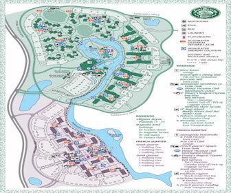 Resort Map | Disney's Port Orleans Resort | Florida