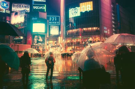 A rainy night in Tokyo : pics