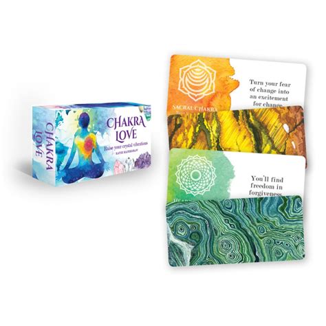 Chakra Love Cards, Divination Deck, Inspiration Cards