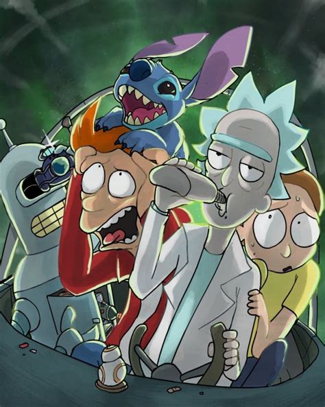 Rick and Morty meet Futurama WE NEED THIS CROSSOVER TO HAPPEN | Rick ...