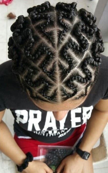 20 Unisex Zig Zag Braids Styles for A Trendy Look