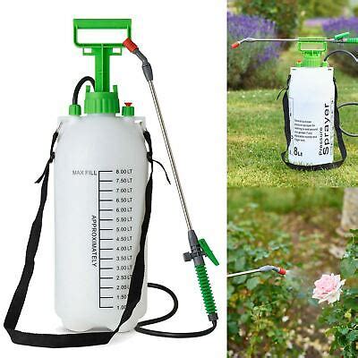 Pressure Sprayer Manual Knapsack Hand Pump Weed Killer Garden Spray ...