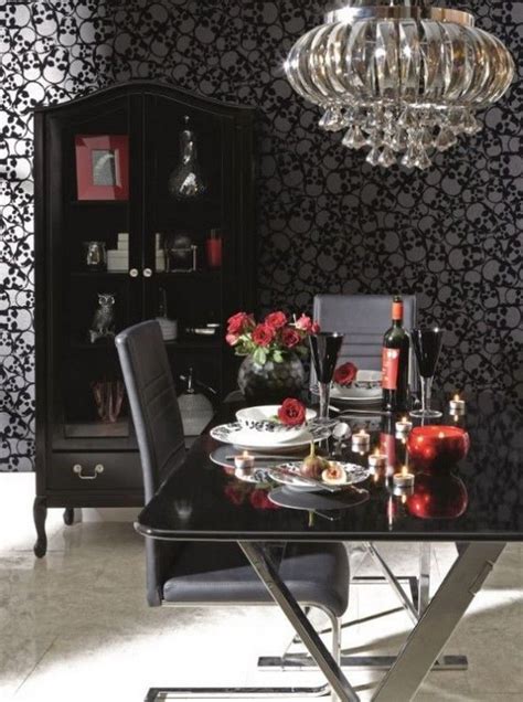 Gothic Inspired Dining Room | Gothic kitchen, Living room decor on a budget, Dining room design