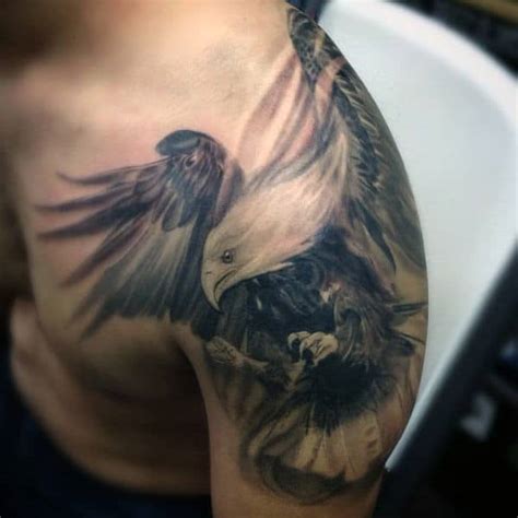 100 Hawk Tattoo Designs For Men - Masculine Bird Ink Ideas