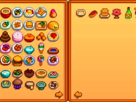 Stardew Valley Cooking Collection by @stefanies1