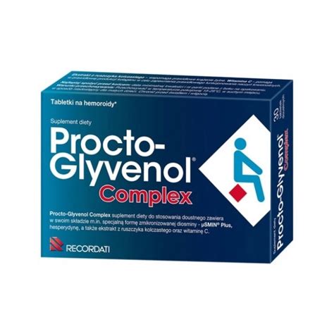 PROCTO-GLYVENOL Rectal Suppositories Hemorrhoids Treatment 30x tablets Hemoroidy on OnBuy