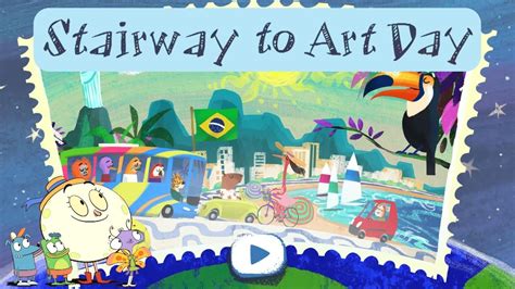 Stairway to Art Day | Let's Go Luna | PBS KIDS Videos - YouTube