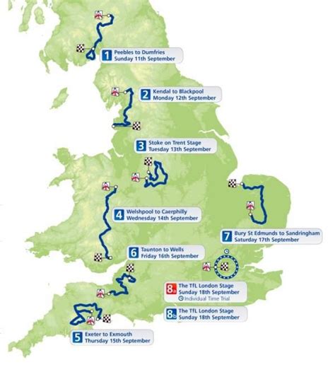 2011 Tour of Britain route unveiled | Cyclingnews