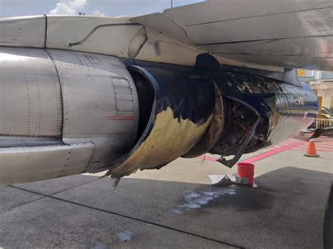 Venezolana Boeing 737 suffers uncontained engine failure - SamChui.com