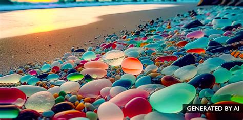 Glass Beach, California, USA