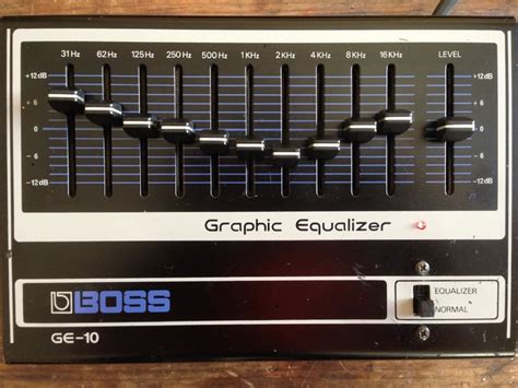 Boss GE-10 Graphic Equalizer image (#1726686) - Audiofanzine