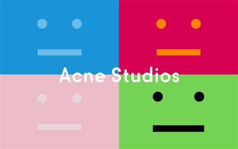 The story behind Acne Studios' Face Logo