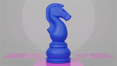 chess knight Model 3D - TurboSquid 1961035