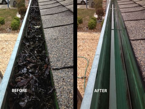 gutter-cleaning-before-and-after — JET WASH DRIVES LTD