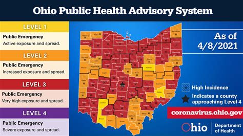 Ohio COVID-19 maps: Case rate that determines when mask mandate expires rises