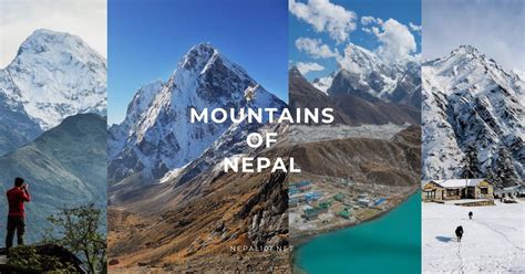 Mountains of Nepal - The 10 highest mountains in Nepal with photos