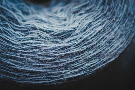 Soft Blue Yarn Texture - Creative Commons Bilder