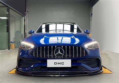 Mercedes Benz W206 C300 (2022-2026) Carbon Fiber Front Lip fits the Sedan DTM Style - DMC