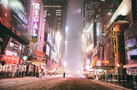 New York City - Snow - Hercules - Times Square | Hercules: T… | Flickr