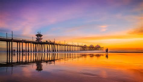 Free photo: Huntington beach pier - Concrete, Line, Pier - Free Download - Jooinn