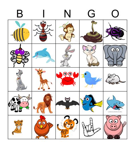 Pet Bingo Printable - Printable Word Searches