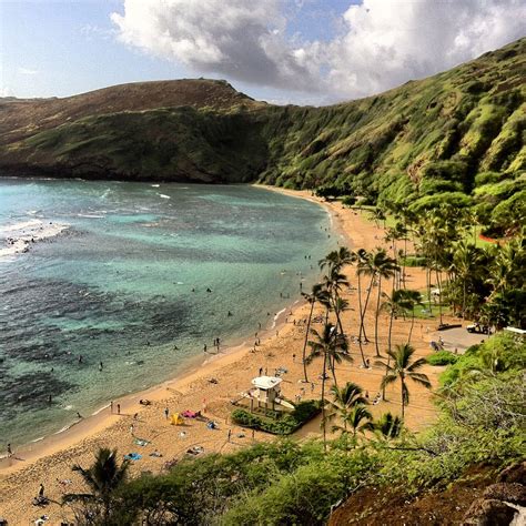 Hanauma Bay in Oahu, Hawaii #travel | Hanauma bay, Places to visit, Oahu