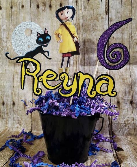 Coraline Centerpieces Coraline Birthday Coraline Decorations - Etsy ...