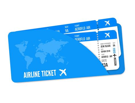 Realistic airline ticket design | Ticket design, Airline tickets, Plan my trip