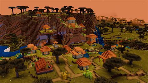 Savanna villages are the best in my opinion : r/Minecraft