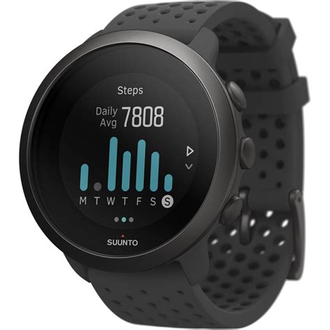 SUUNTO 3 GPS Sports Smartwatch (Slate Gray) SS050414000 B&H