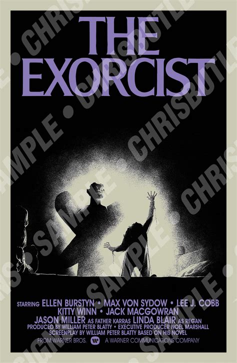 Original Exorcist Movie Poster