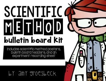 Scientific Method Bulletin Board Kit by Amy Groesbeck | TPT