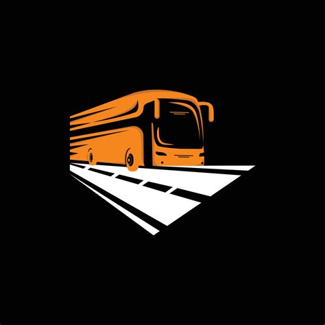 Bus Way Transportation Illustration Logo 12080859 Vector Art at Vecteezy