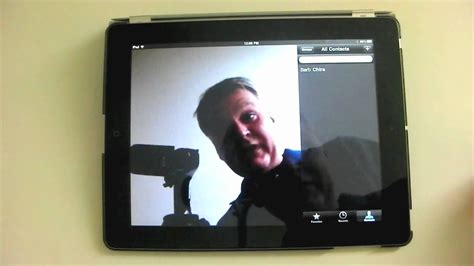 Using FaceTime - An iPad Mini Tutorial - YouTube