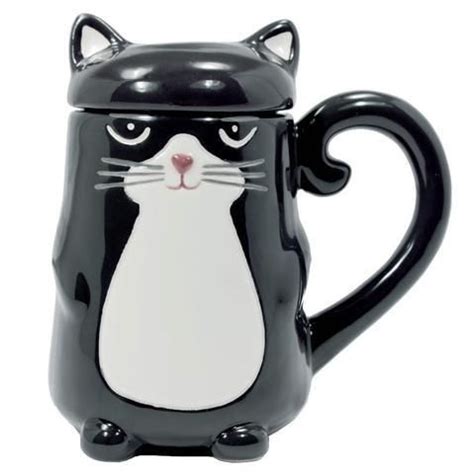 Pin by Ellenleeloftus on Cat ! Cat ! Cat ! ~^^~ | Cat mug, Mugs, Cat coffee