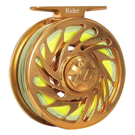 3/4 5/6 7/8 9/10 WT Fly Reel Combo CNC Machined 6061 T6 Aluminum Large ...