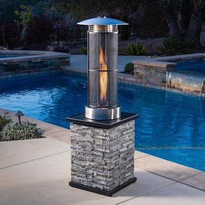 Allen + roth PolyStrong Faux Stone LP Gas Area Heater at Lowes.com | Propane patio heater, Patio ...