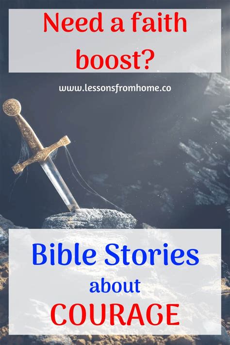 Bible Stories About Courage