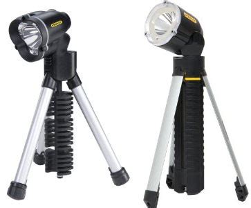 New Stanley 95-112B LED Tripod Flashlight