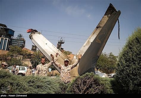 Photos: Passenger Plane Crashes in Iranian Capital - Tasnim News Agency