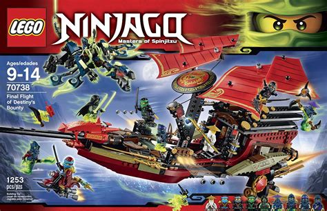 Shopping For Lego Ninjago Final Flight of Destiny’s Bounty Building Kit?