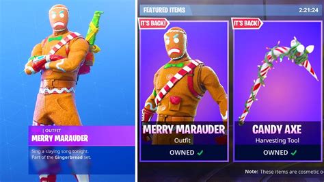 The MERRY MARAUDER Skin Returns in Fortnite.. - YouTube