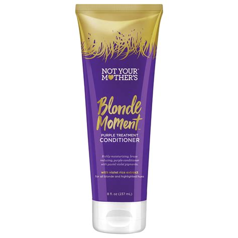 Not Your Mother's Blonde Moment Purple Treatment Conditioner, 8 oz - Walmart.com - Walmart.com