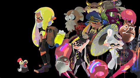 Splatoon 3 Artwork Wallpaper - Cat with Monocle