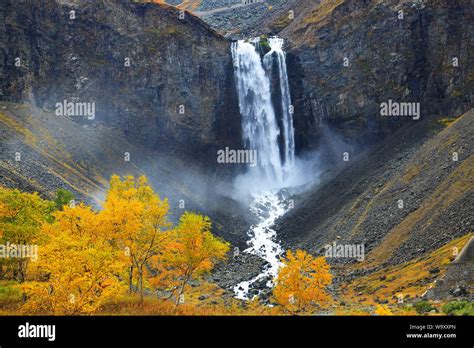 Changbai mountain waterfalls Stock Photo - Alamy