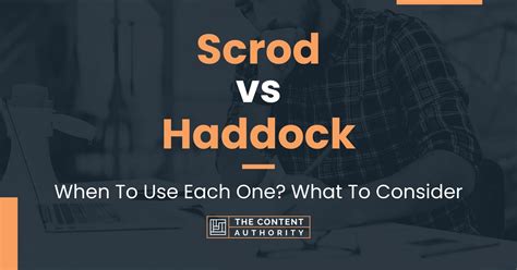 Scrod vs Haddock: When To Use Each One? What To Consider