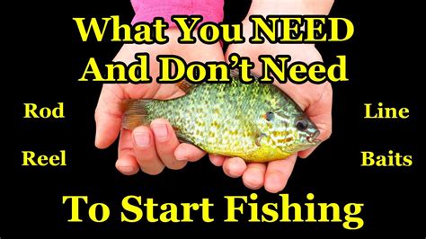 Beginners' Guide to Fishing Gear - What to Buy First - Fishing