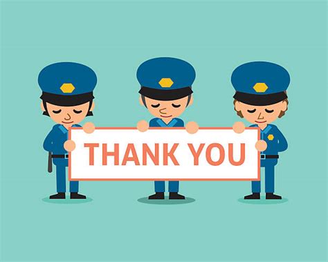 320+ Thank You Police Officers Stock Illustrations, Royalty-Free Vector Graphics & Clip Art - iStock