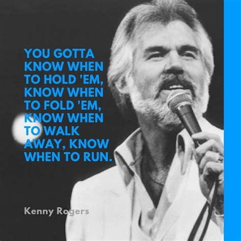 Kenny Rogers Quotes | Text & Image Quotes | QuoteReel | Country music charts, Rogers, Country music